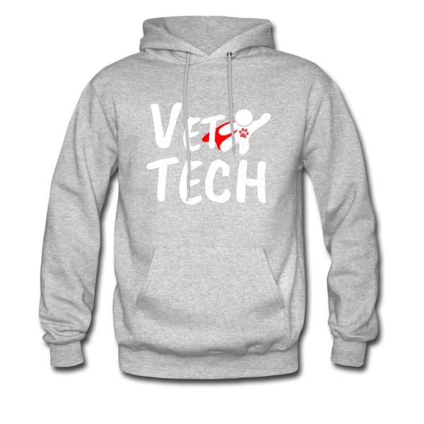 Super Vet Tech Unisex Hoodie-Men's Hoodie | Hanes P170-I love Veterinary