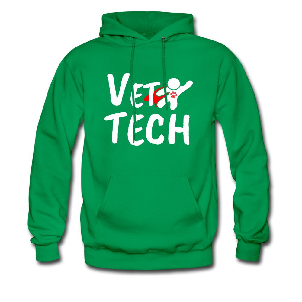 Super Vet Tech Unisex Hoodie-Men's Hoodie | Hanes P170-I love Veterinary