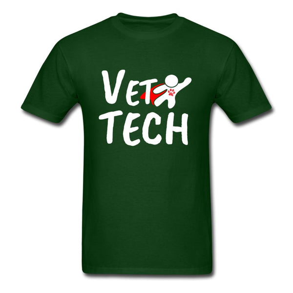 Super Vet Tech Unisex T-shirt-Unisex Classic T-Shirt | Fruit of the Loom 3930-I love Veterinary