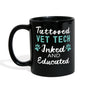 Tattooed Vet Tech Inked and educated Full Color Mug-Full Color Mug | BestSub B11Q-I love Veterinary