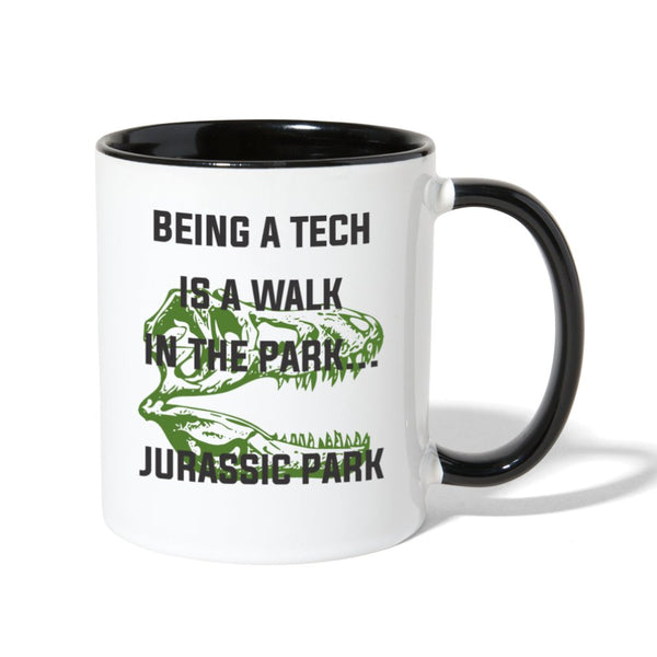 Tech...Jurassic Park Contrast Coffee Mug-Contrast Coffee Mug | BestSub B11TAA-I love Veterinary