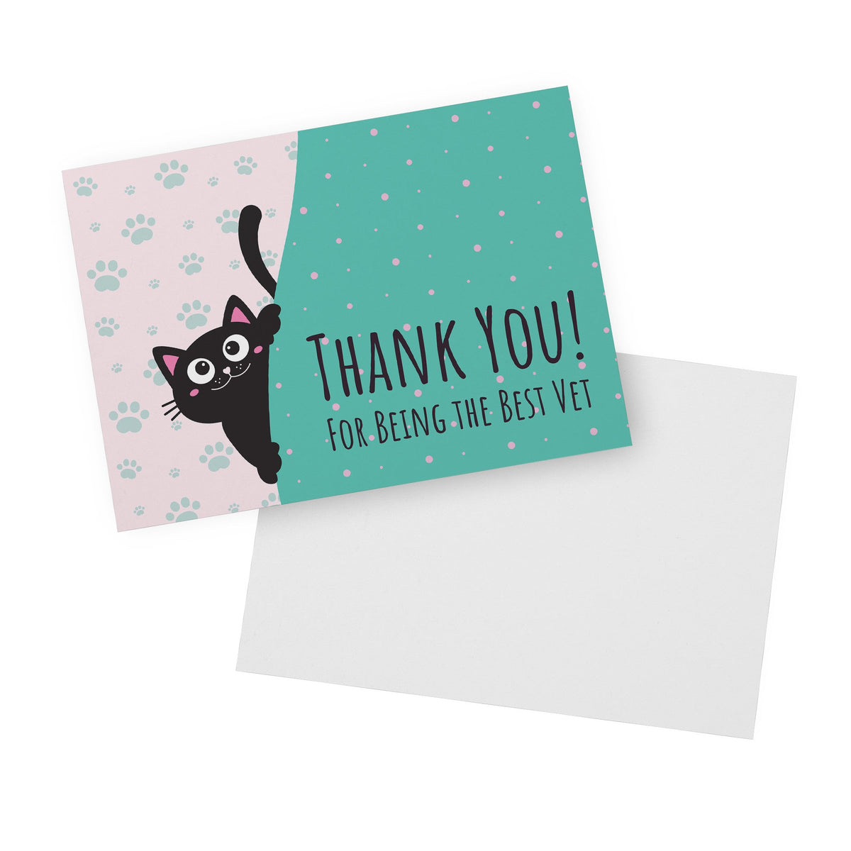 Thank you for being the best Vet - Flat Cards Set-Postcards-I love Veterinary