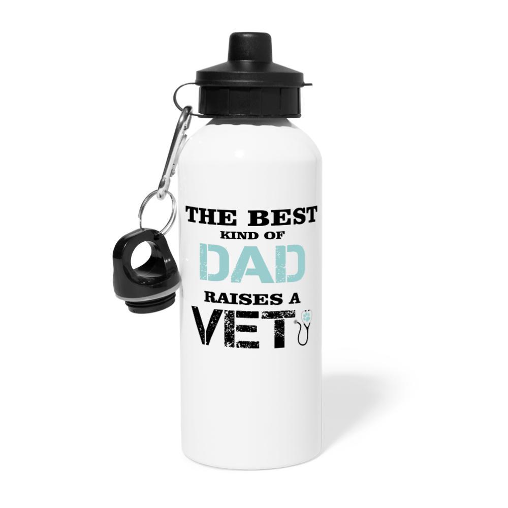 The best kind of Dad raises a Vet 20oz Water Bottle-Water Bottle | BestSub BLH1-2-I love Veterinary