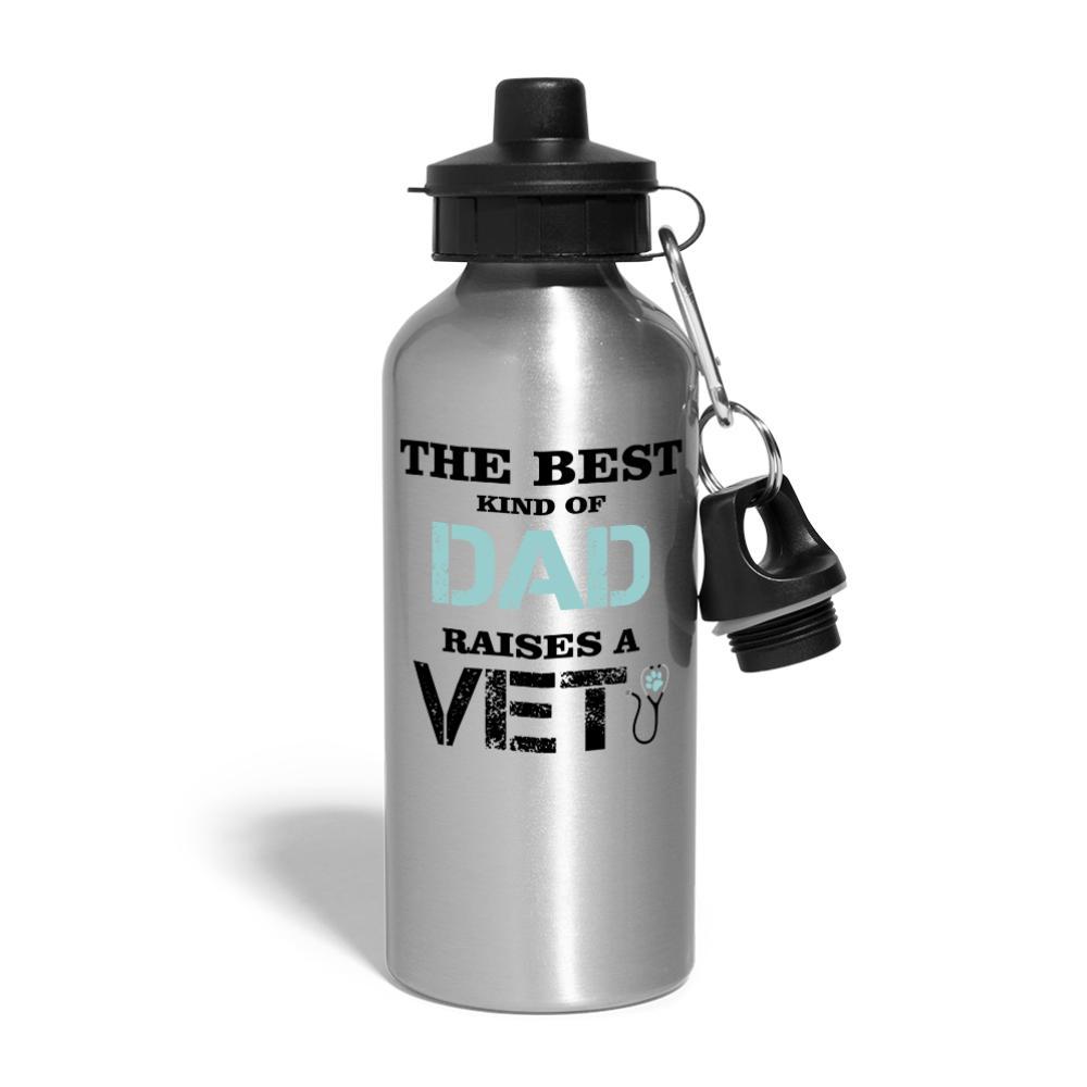 The best kind of Dad raises a Vet 20oz Water Bottle-Water Bottle | BestSub BLH1-2-I love Veterinary