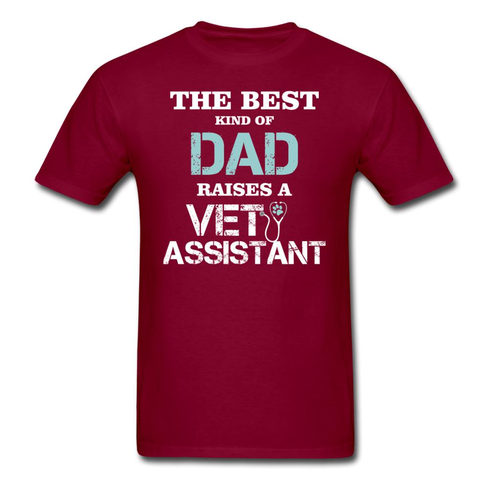 The best kind of Dad raises a Vet Assistant Unisex T-shirt-Unisex Classic T-Shirt | Fruit of the Loom 3930-I love Veterinary
