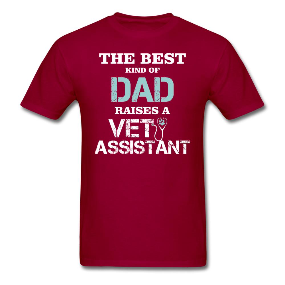 The best kind of Dad raises a Vet Assistant Unisex T-shirt-Unisex Classic T-Shirt | Fruit of the Loom 3930-I love Veterinary