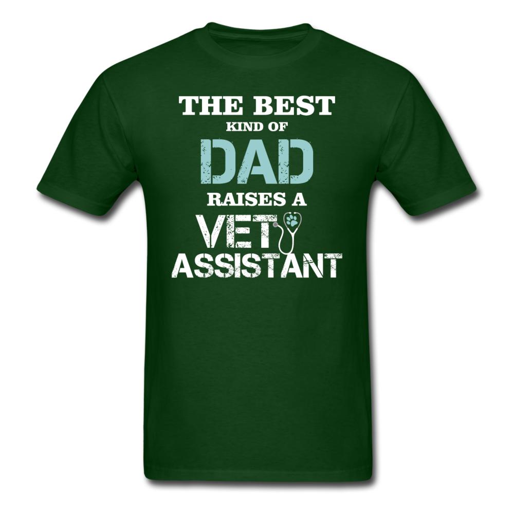 The best kind of Dad raises a Vet Assistant Unisex T-shirt-Unisex Classic T-Shirt | Fruit of the Loom 3930-I love Veterinary