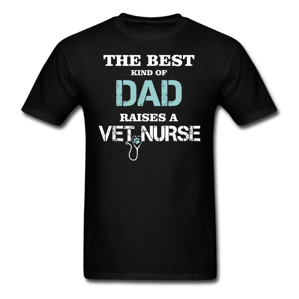 The best kind of Dad raises a Vet Nurse Unisex T-shirt-Unisex Classic T-Shirt | Fruit of the Loom 3930-I love Veterinary