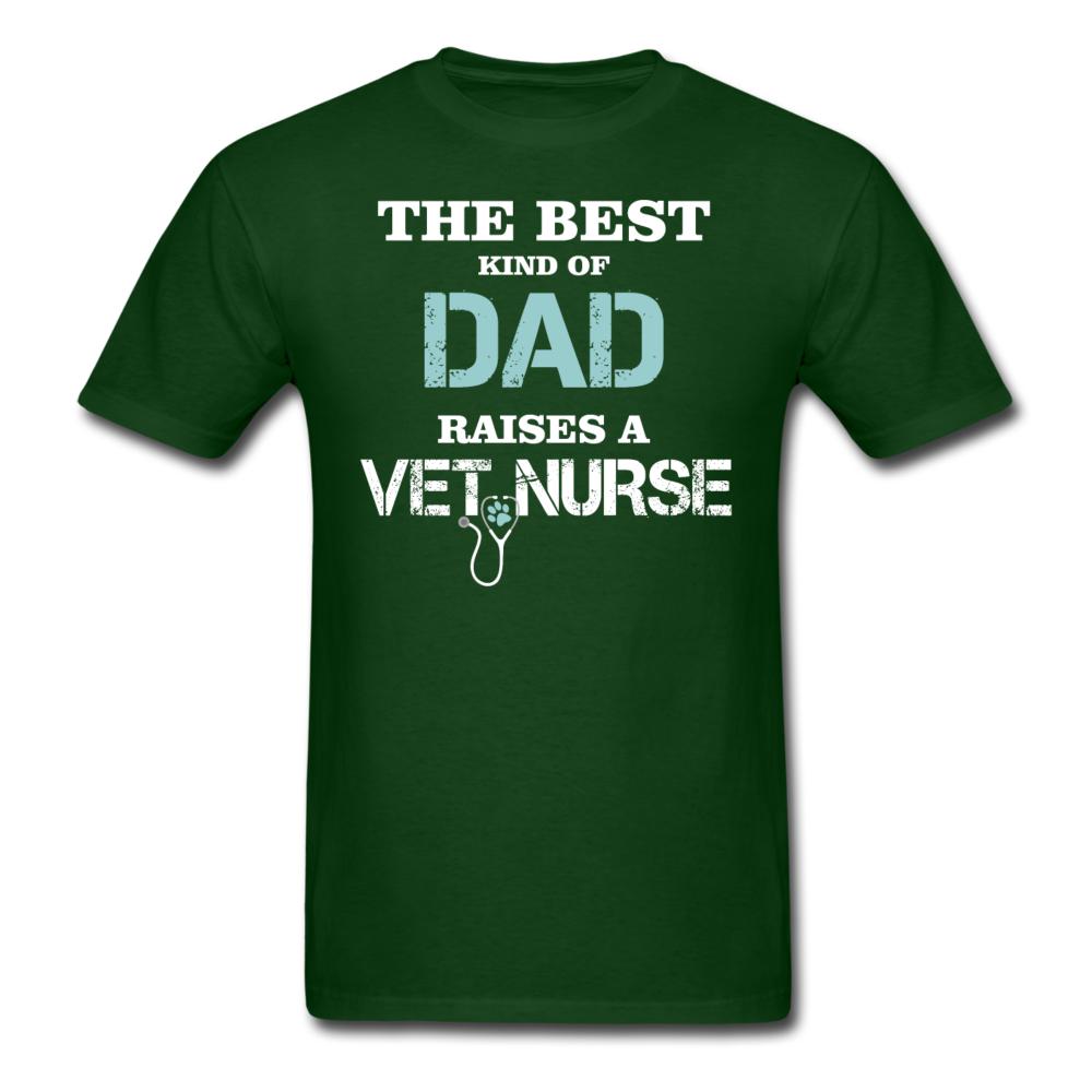 The best kind of Dad raises a Vet Nurse Unisex T-shirt-Unisex Classic T-Shirt | Fruit of the Loom 3930-I love Veterinary