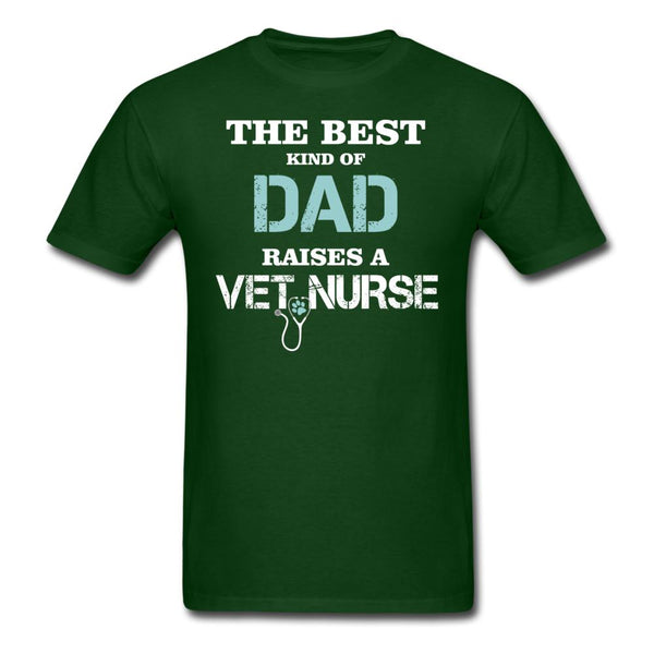 The best kind of Dad raises a Vet Nurse Unisex T-shirt-Unisex Classic T-Shirt | Fruit of the Loom 3930-I love Veterinary
