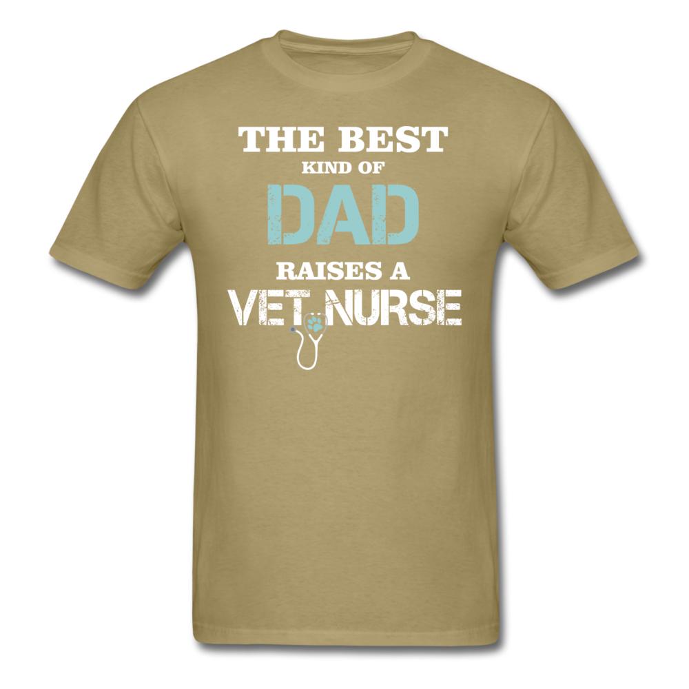 The best kind of Dad raises a Vet Nurse Unisex T-shirt-Unisex Classic T-Shirt | Fruit of the Loom 3930-I love Veterinary