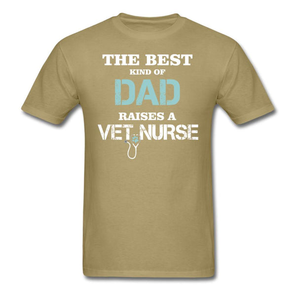 The best kind of Dad raises a Vet Nurse Unisex T-shirt-Unisex Classic T-Shirt | Fruit of the Loom 3930-I love Veterinary