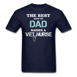 The best kind of Dad raises a Vet Nurse Unisex T-shirt-Unisex Classic T-Shirt | Fruit of the Loom 3930-I love Veterinary