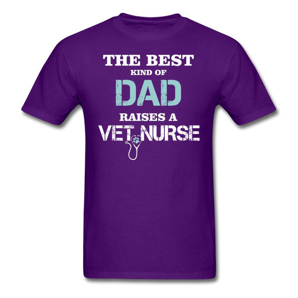 The best kind of Dad raises a Vet Nurse Unisex T-shirt-Unisex Classic T-Shirt | Fruit of the Loom 3930-I love Veterinary