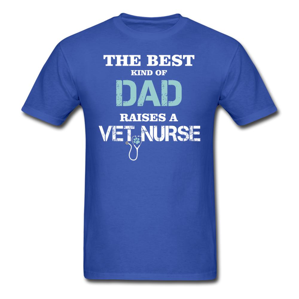 The best kind of Dad raises a Vet Nurse Unisex T-shirt-Unisex Classic T-Shirt | Fruit of the Loom 3930-I love Veterinary