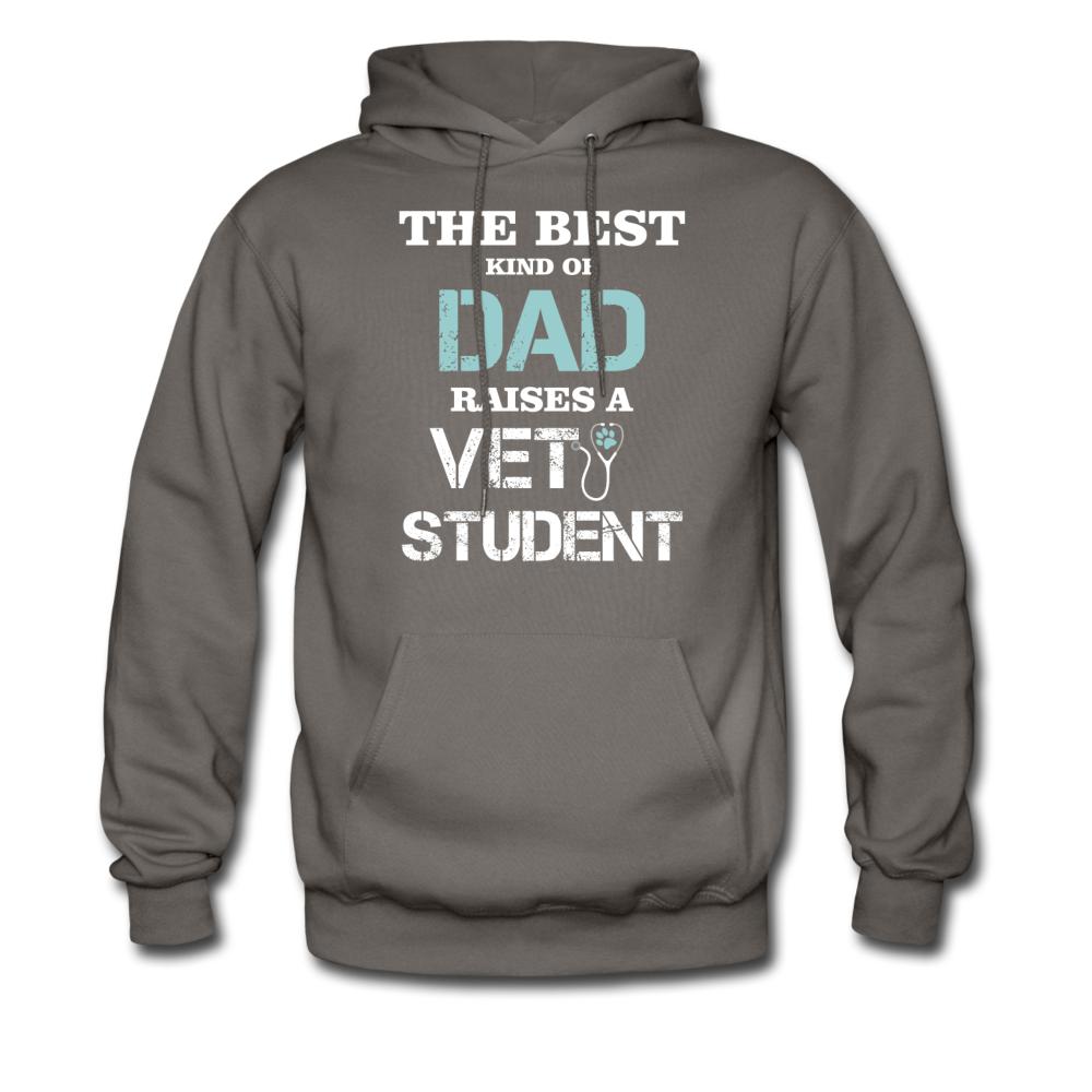 The best kind of Dad raises a Vet Student Unisex Hoodie-Men's Hoodie | Hanes P170-I love Veterinary