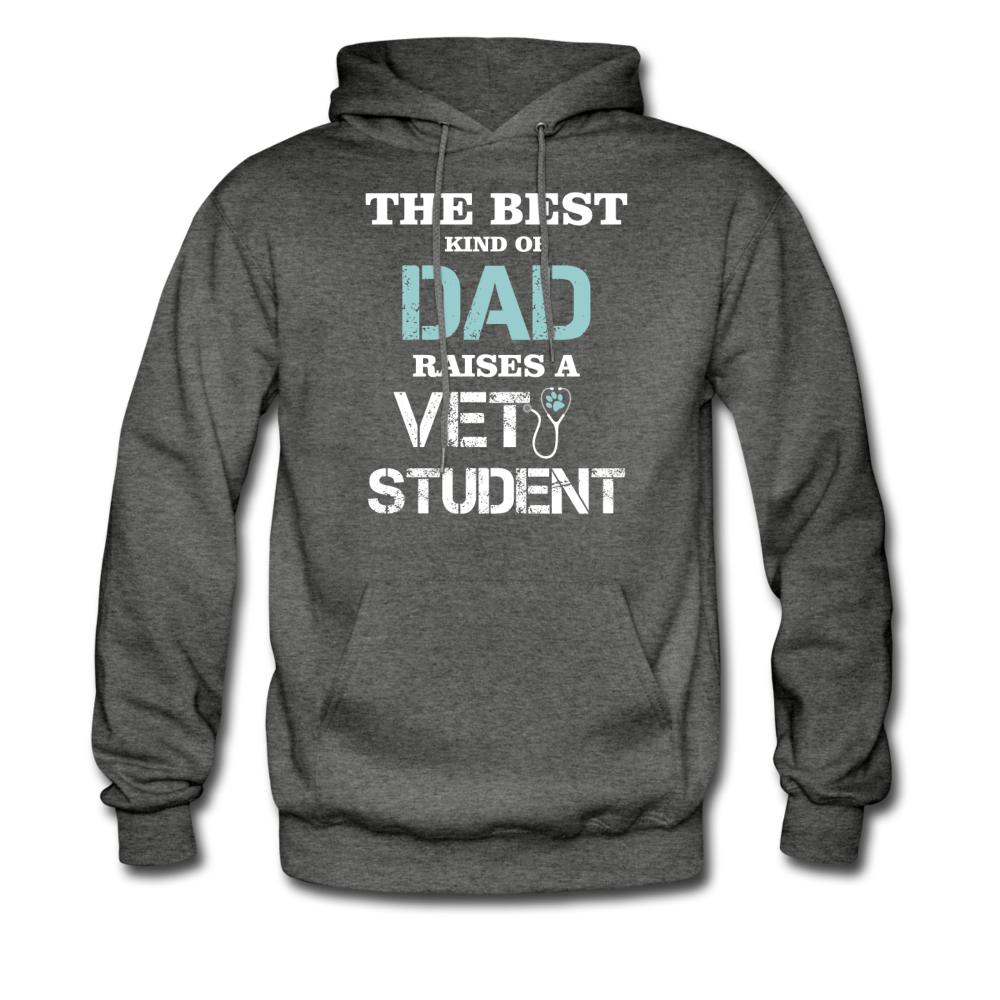 The best kind of Dad raises a Vet Student Unisex Hoodie-Men's Hoodie | Hanes P170-I love Veterinary
