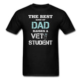 The best kind of Dad raises a Vet Student Unisex T-shirt-Unisex Classic T-Shirt | Fruit of the Loom 3930-I love Veterinary