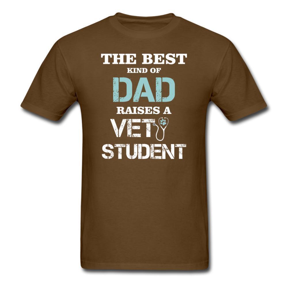 The best kind of Dad raises a Vet Student Unisex T-shirt-Unisex Classic T-Shirt | Fruit of the Loom 3930-I love Veterinary