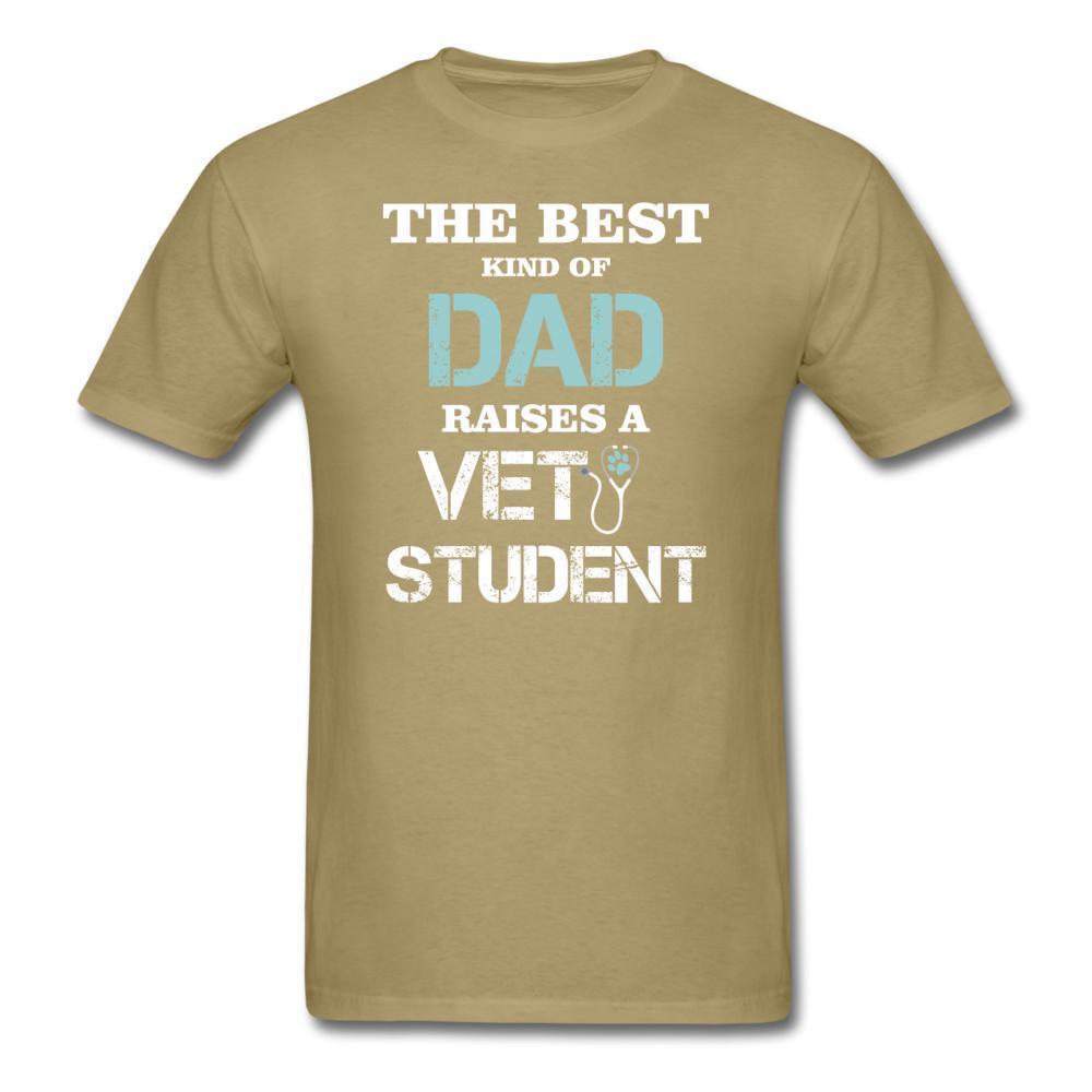 The best kind of Dad raises a Vet Student Unisex T-shirt-Unisex Classic T-Shirt | Fruit of the Loom 3930-I love Veterinary