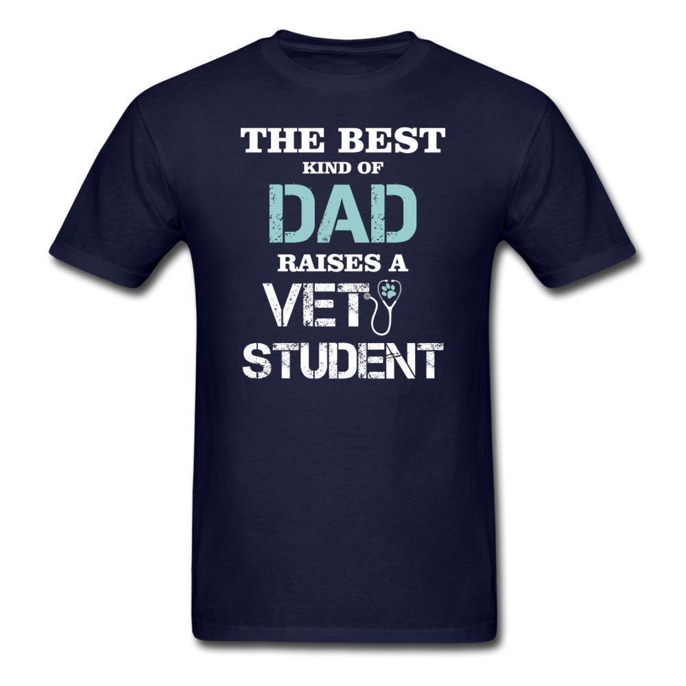The best kind of Dad raises a Vet Student Unisex T-shirt-Unisex Classic T-Shirt | Fruit of the Loom 3930-I love Veterinary