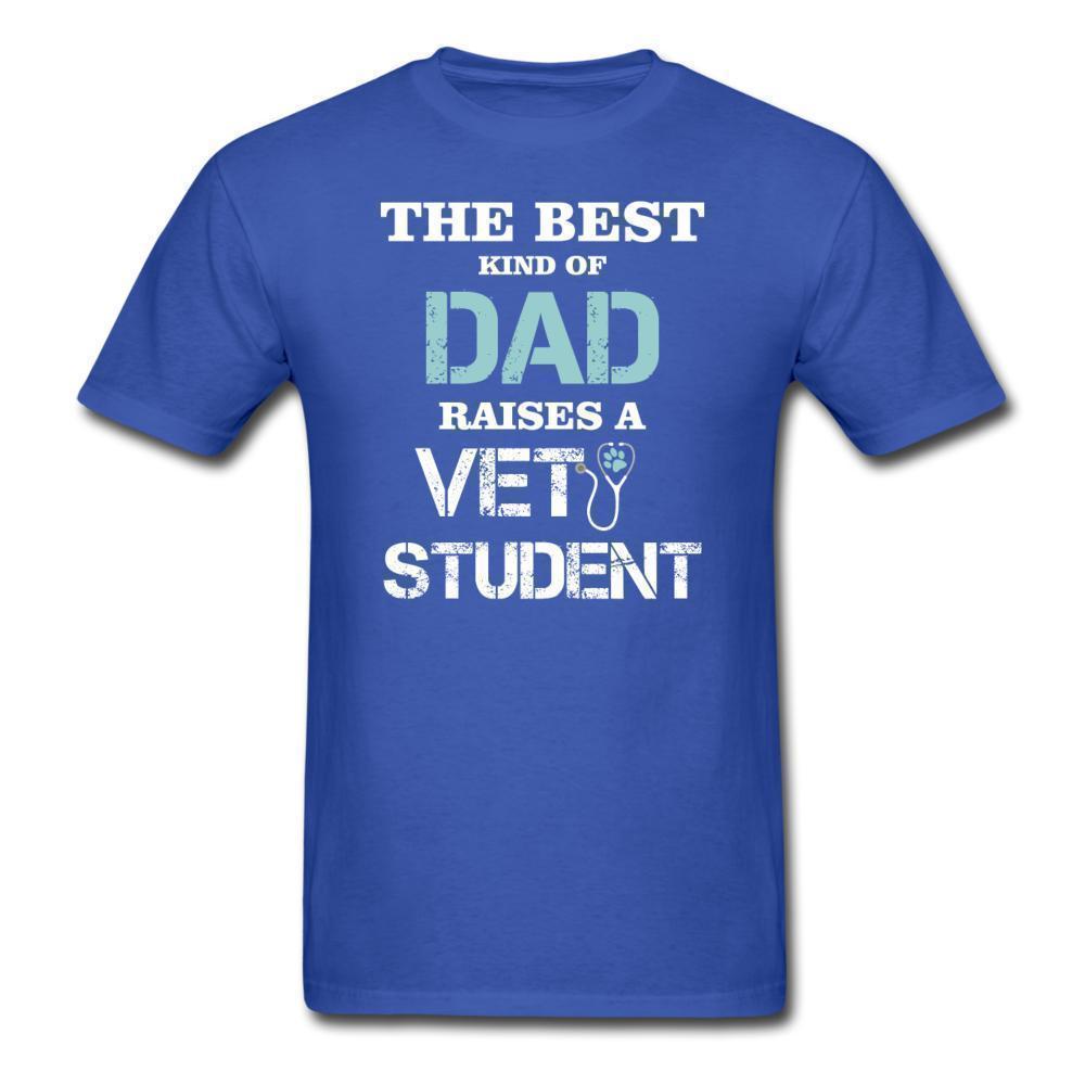 The best kind of Dad raises a Vet Student Unisex T-shirt-Unisex Classic T-Shirt | Fruit of the Loom 3930-I love Veterinary