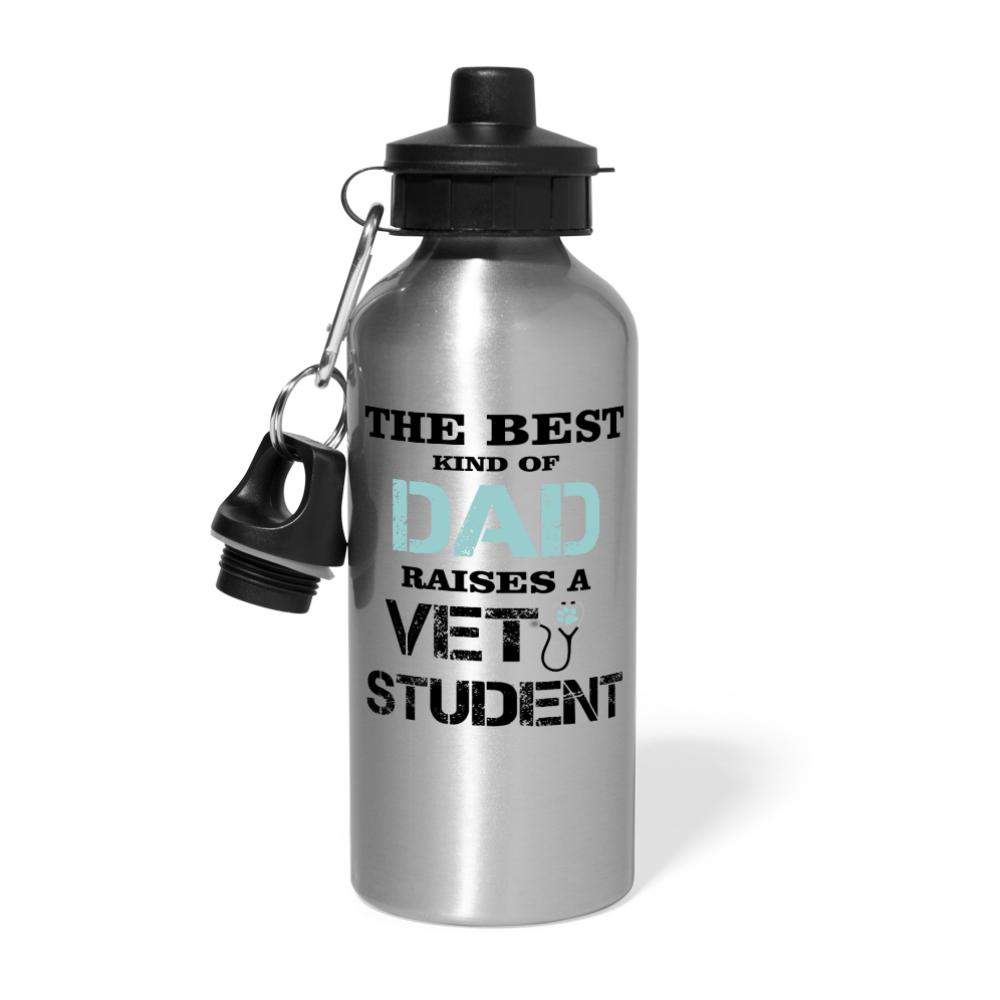 The best kind of Dad raises a Vet Student Water Bottle 20 oz-Water Bottle | BestSub BLH1-2-I love Veterinary