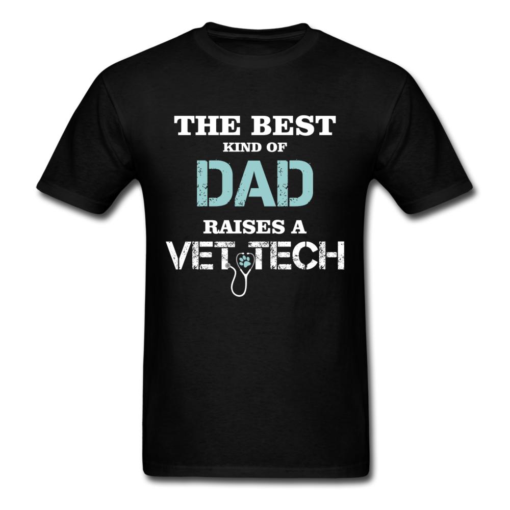 The best kind of Dad raises a Vet Tech Unisex T-shirt-Unisex Classic T-Shirt | Fruit of the Loom 3930-I love Veterinary