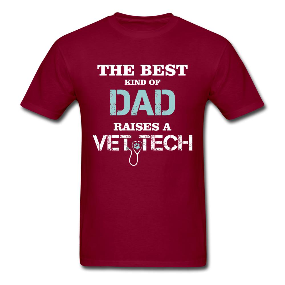 The best kind of Dad raises a Vet Tech Unisex T-shirt-Unisex Classic T-Shirt | Fruit of the Loom 3930-I love Veterinary