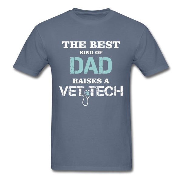 The best kind of Dad raises a Vet Tech Unisex T-shirt-Unisex Classic T-Shirt | Fruit of the Loom 3930-I love Veterinary
