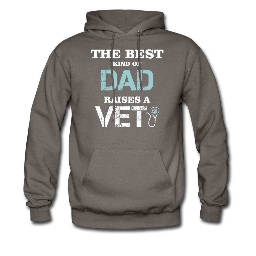 The best kind of Dad raises a Vet Unisex Hoodie-Men's Hoodie | Hanes P170-I love Veterinary