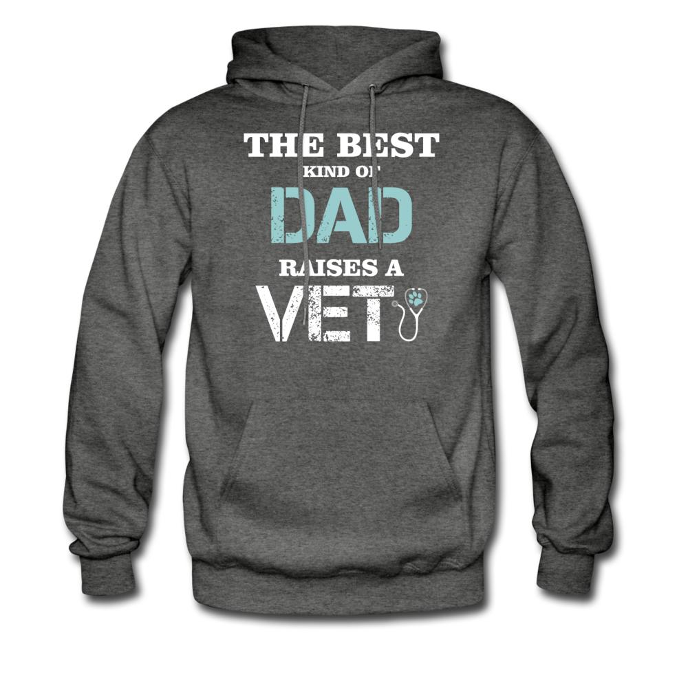 The best kind of Dad raises a Vet Unisex Hoodie-Men's Hoodie | Hanes P170-I love Veterinary