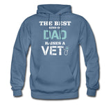 The best kind of Dad raises a Vet Unisex Hoodie-Men's Hoodie | Hanes P170-I love Veterinary