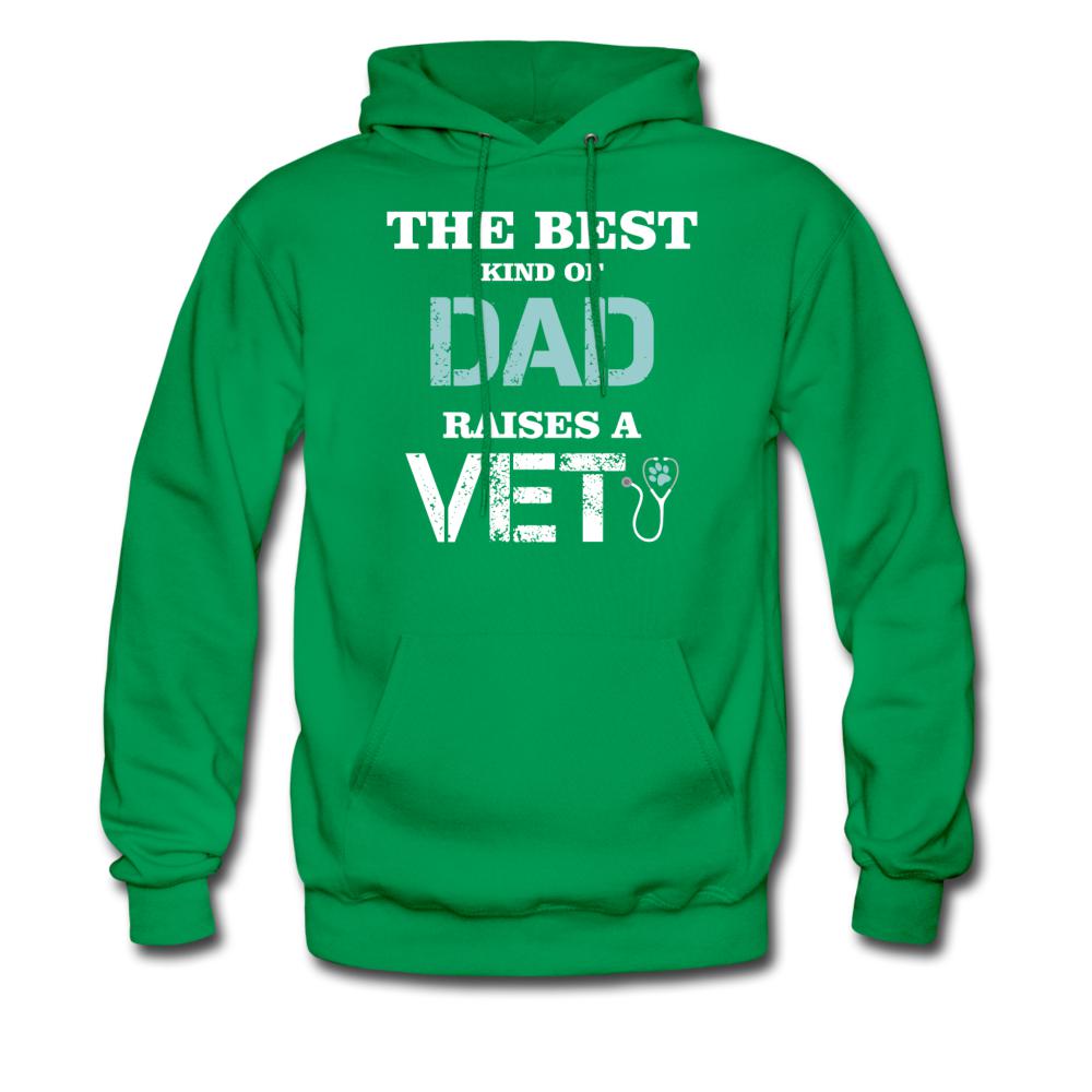 The best kind of Dad raises a Vet Unisex Hoodie-Men's Hoodie | Hanes P170-I love Veterinary