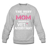 The best kind of Mom raises a Vet Assistant Crewneck Sweatshirt-Unisex Crewneck Sweatshirt | Gildan 18000-I love Veterinary
