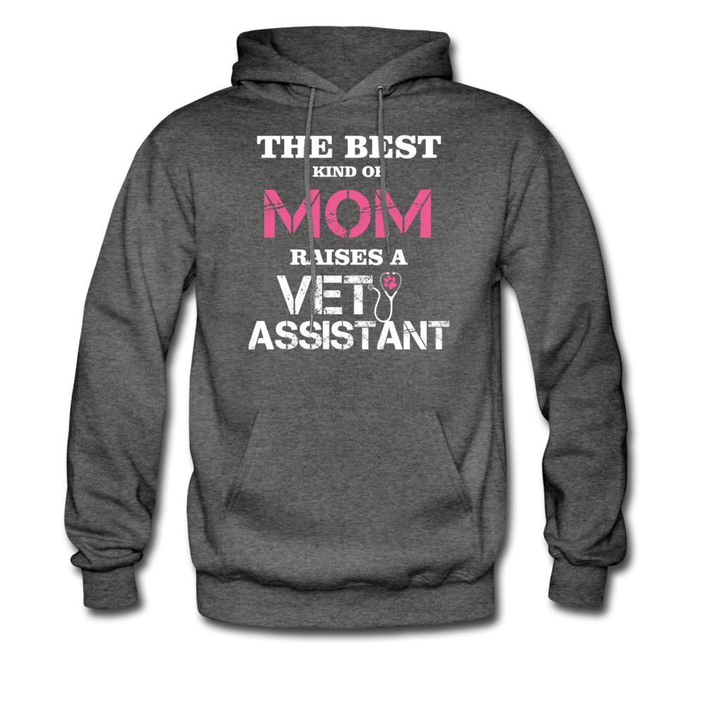 The best kind of Mom raises a Vet Assistant Unisex Hoodie-Men's Hoodie | Hanes P170-I love Veterinary
