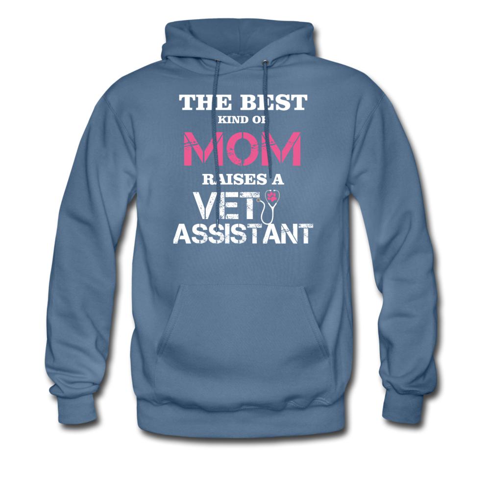 The best kind of Mom raises a Vet Assistant Unisex Hoodie-Men's Hoodie | Hanes P170-I love Veterinary
