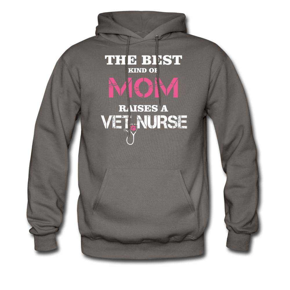 The best kind of Mom raises a Vet Nurse Unisex Hoodie-Men's Hoodie | Hanes P170-I love Veterinary