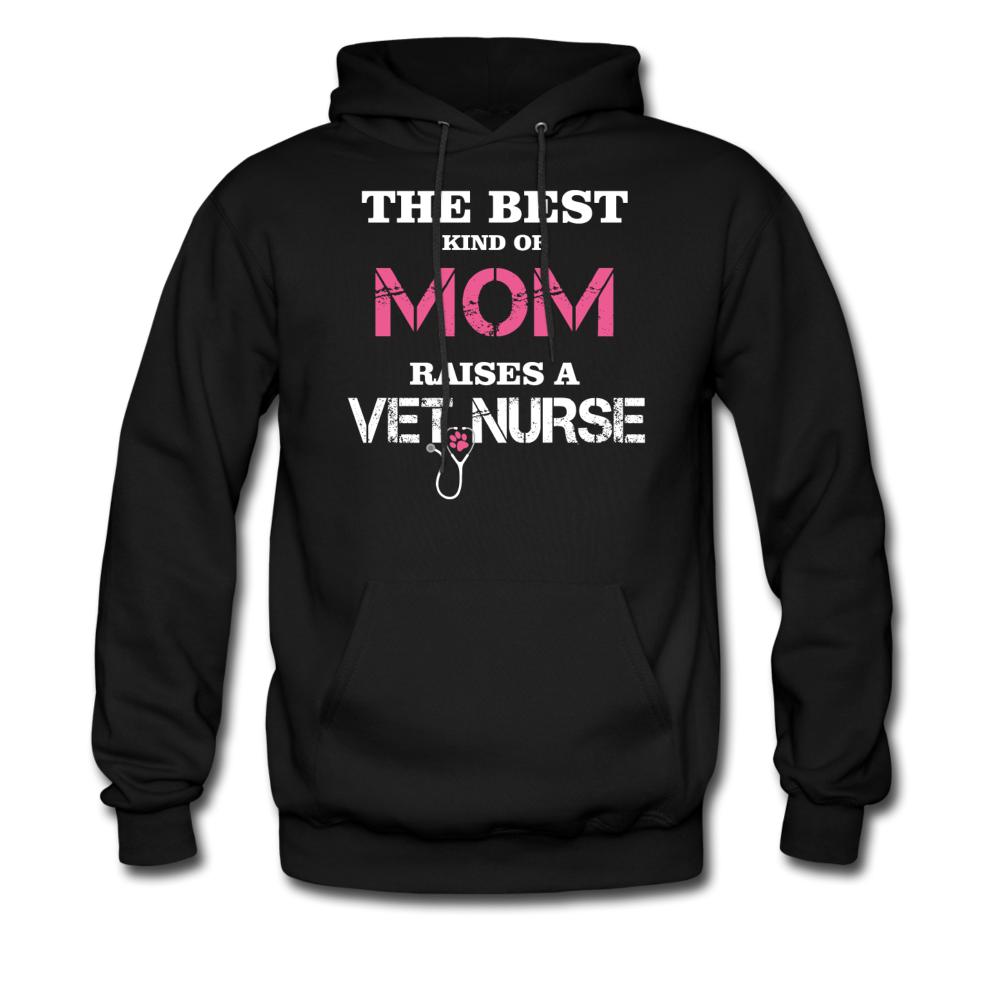 The best kind of Mom raises a Vet Nurse Unisex Hoodie-Men's Hoodie | Hanes P170-I love Veterinary