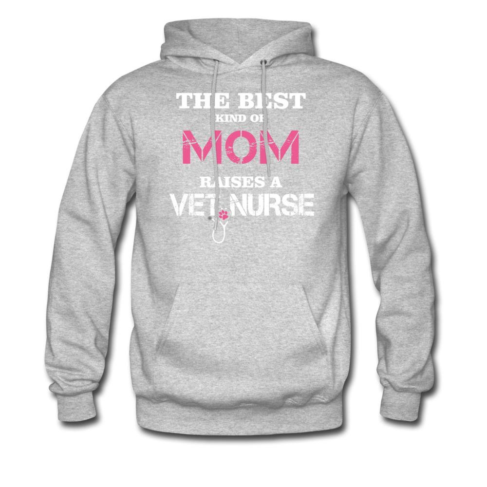 The best kind of Mom raises a Vet Nurse Unisex Hoodie-Men's Hoodie | Hanes P170-I love Veterinary