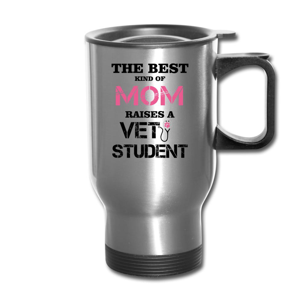 The best kind of Mom raises a Vet Student 14oz Travel Mug-Travel Mug | BestSub B4QC2-I love Veterinary