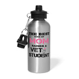 The best kind of Mom raises a Vet Student 20oz Water Bottle-Water Bottle | BestSub BLH1-2-I love Veterinary