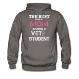 The best kind of Mom raises a Vet Student Unisex Hoodie-Men's Hoodie | Hanes P170-I love Veterinary