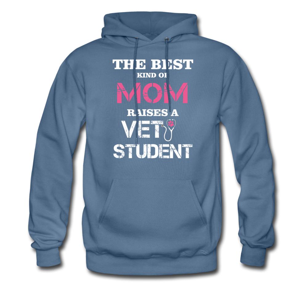 The best kind of Mom raises a Vet Student Unisex Hoodie-Men's Hoodie | Hanes P170-I love Veterinary