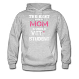 The best kind of Mom raises a Vet Student Unisex Hoodie-Men's Hoodie | Hanes P170-I love Veterinary