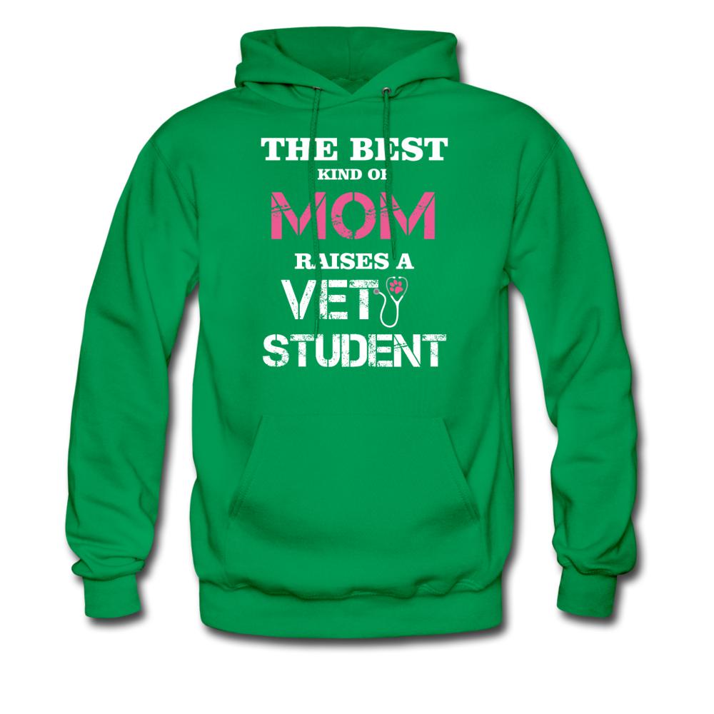 The best kind of Mom raises a Vet Student Unisex Hoodie-Men's Hoodie | Hanes P170-I love Veterinary