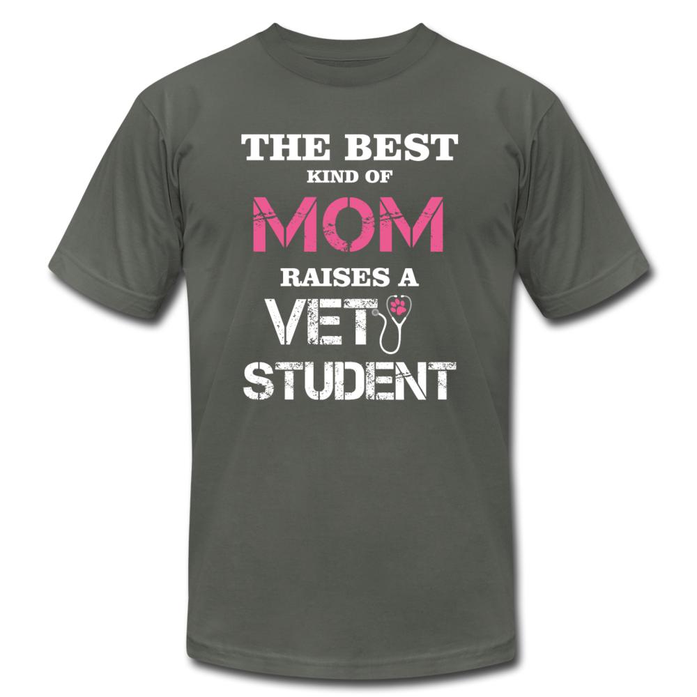 The best kind of Mom raises a Vet Student Unisex Jersey T-Shirt by Bella + Canvas-Unisex T-Shirt | Bella + Canvas 3001-I love Veterinary