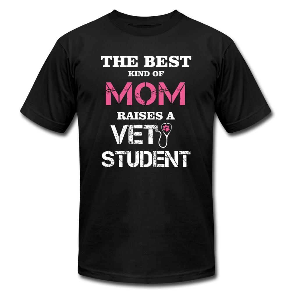 The best kind of Mom raises a Vet Student Unisex Jersey T-Shirt by Bella + Canvas-Unisex T-Shirt | Bella + Canvas 3001-I love Veterinary