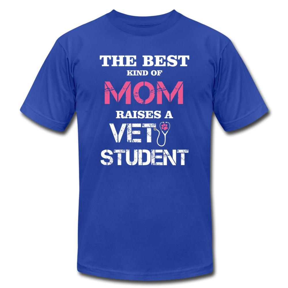 The best kind of Mom raises a Vet Student Unisex Jersey T-Shirt by Bella + Canvas-Unisex T-Shirt | Bella + Canvas 3001-I love Veterinary
