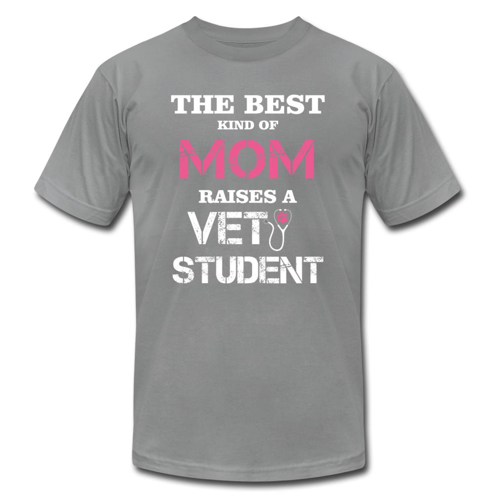 The best kind of Mom raises a Vet Student Unisex Jersey T-Shirt by Bella + Canvas-Unisex T-Shirt | Bella + Canvas 3001-I love Veterinary